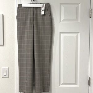 NWT Express Editor straight ankle super high rise trouser 4R